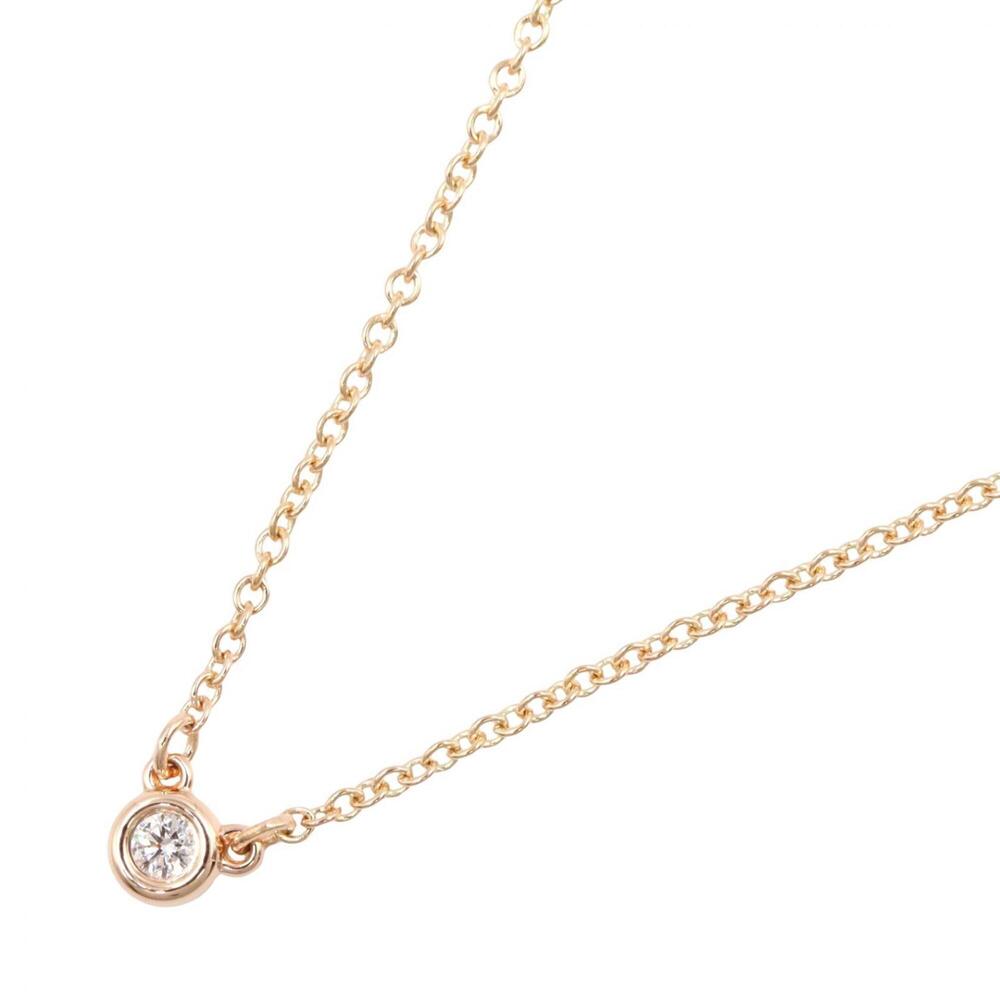 Tiffany & Co. By the Yard Diamond Necklace, 18K Pink Gold (PG), Diamond, Wome...